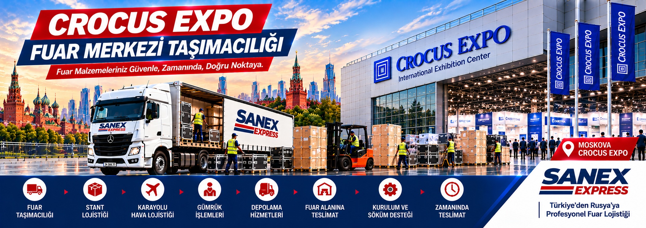 Crocus Expo Fuar Merkezi Taşımacılığı
