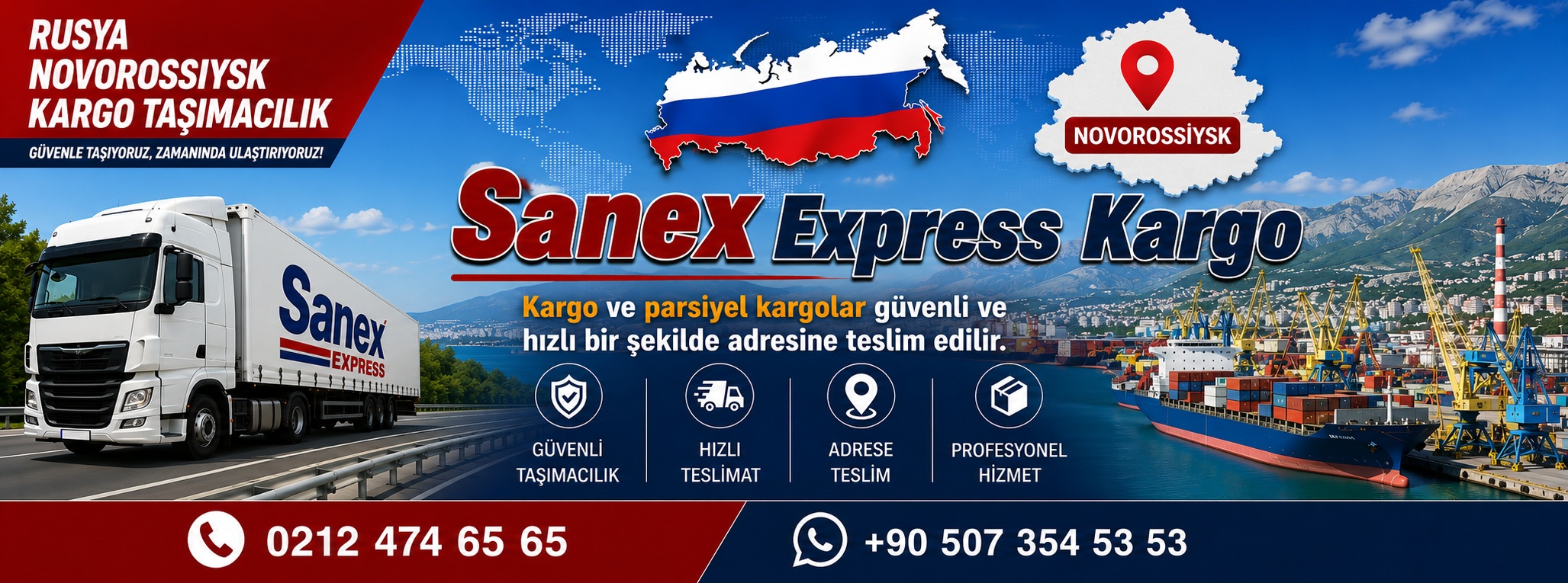 İstanbul Rusya Novosibirsk Kargo Taşımacılık
