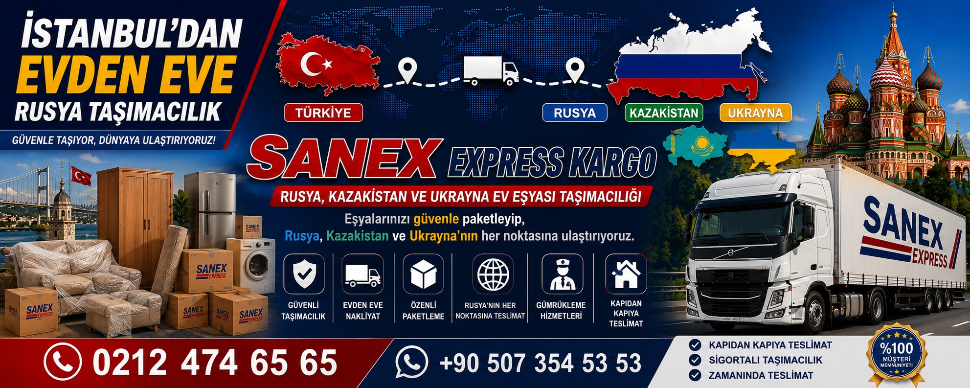 moskova eşya taşımacılık