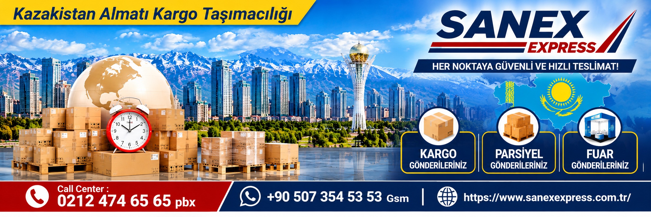 kazakistan almati kargo taşımacılık